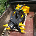 Top quality excavator attachments hydraulic log grapple